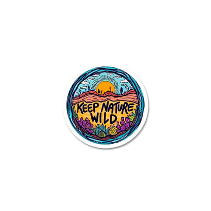 Keep Nature Wild  Sticker