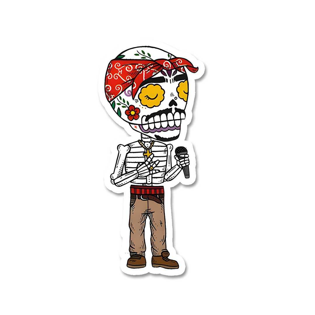 Skeletone PAC Sticker