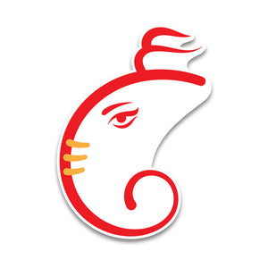 Lord Ganesha 2.0 Bumper Sticker