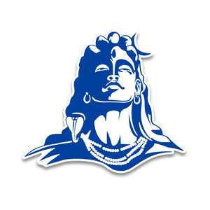 Lord Shiva Adiyogi Bumper Sticker