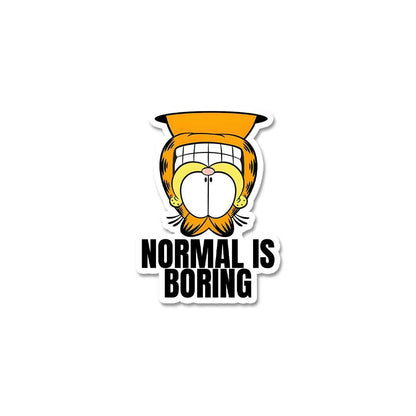 Normal Is Boring  Sticker