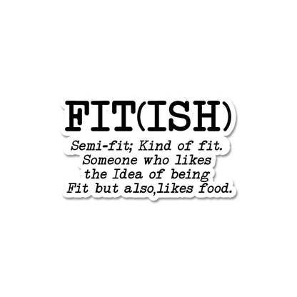 Fitish  Sticker