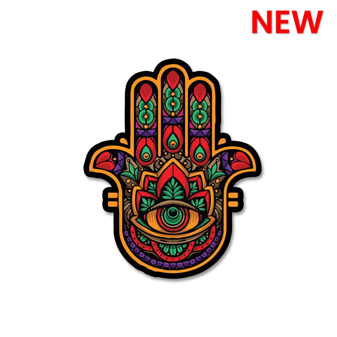 Hamsa Hand Symbol Sticker