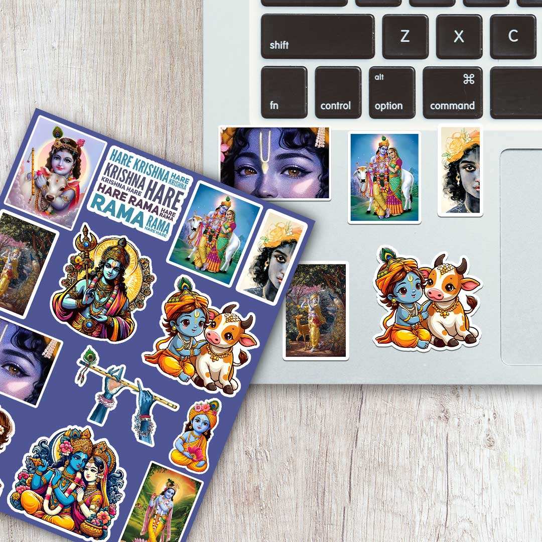 Krishna Mini Sticker Sheet