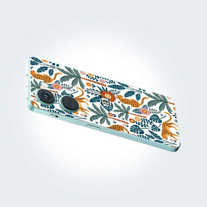 Tropical Leopard Phone Skins