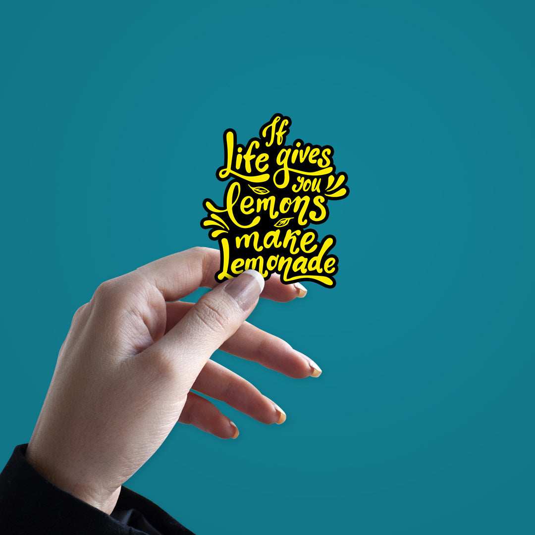 Lemons Make Lemonade Stickers