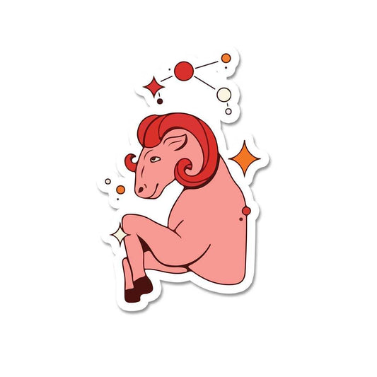 Sun Sign Aries  Sticker