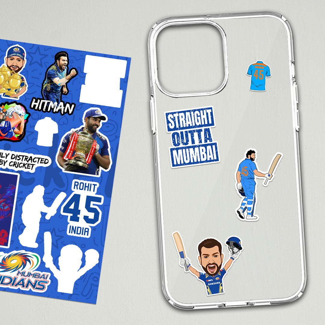 Rohit Sharma Mini sticker sheet