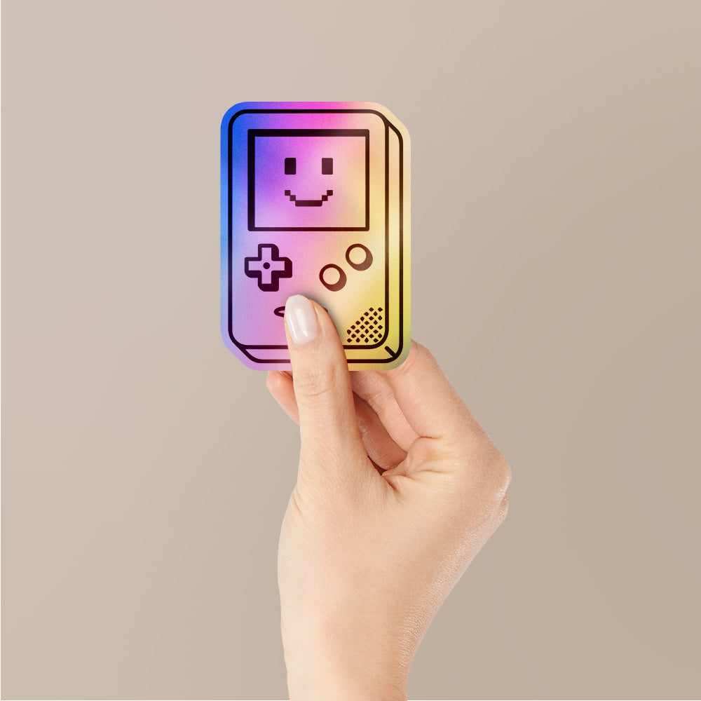 Video Game Holographic Stickers | STICK IT UP