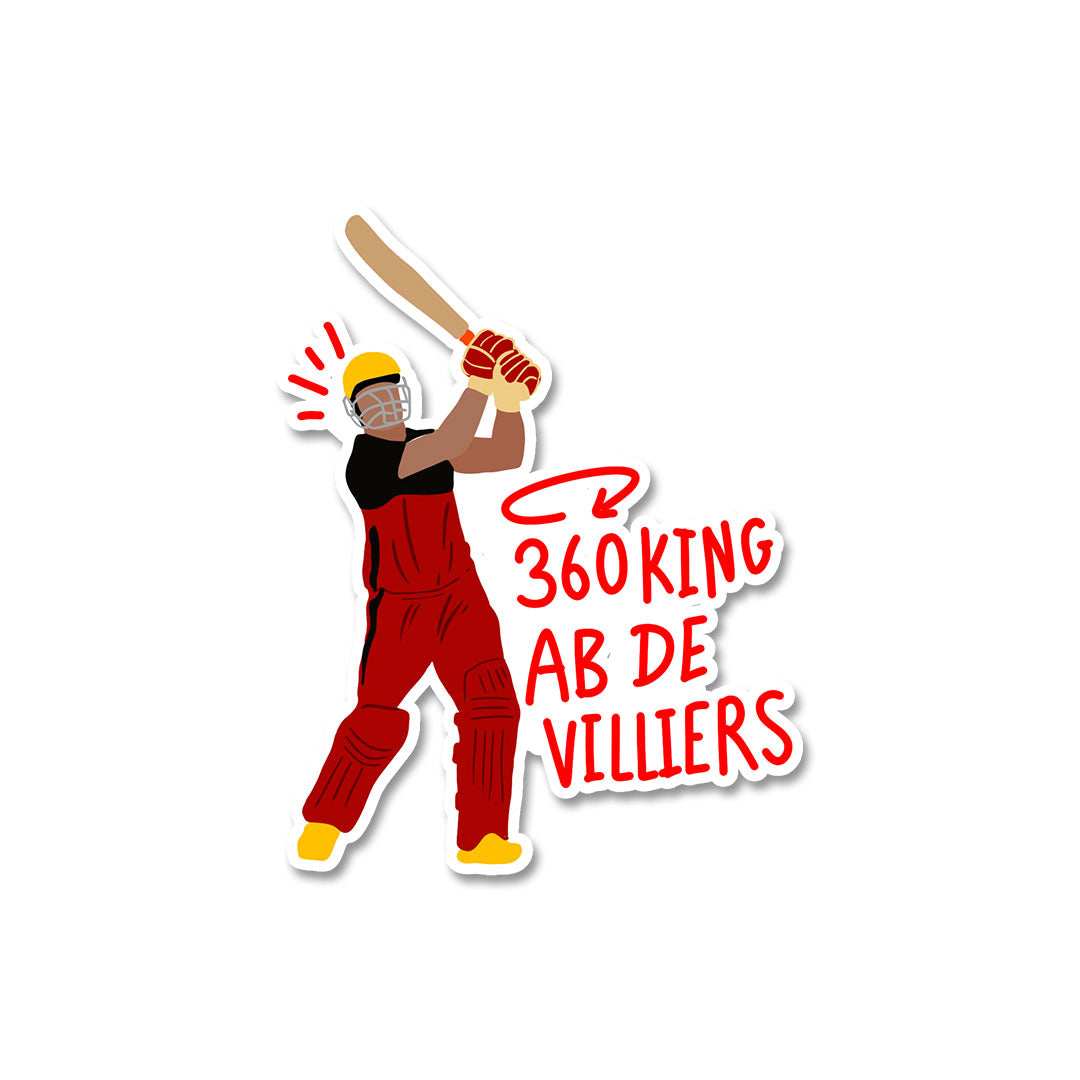 Ab de villiers Sticker