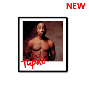 2Pac Sticker waterproof vinyl decal for laptop, bike, car & bottle