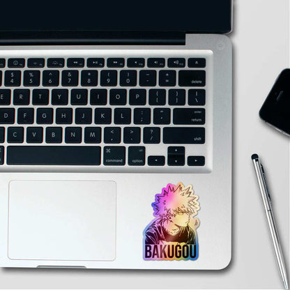 Bakugou Holographic Stickers