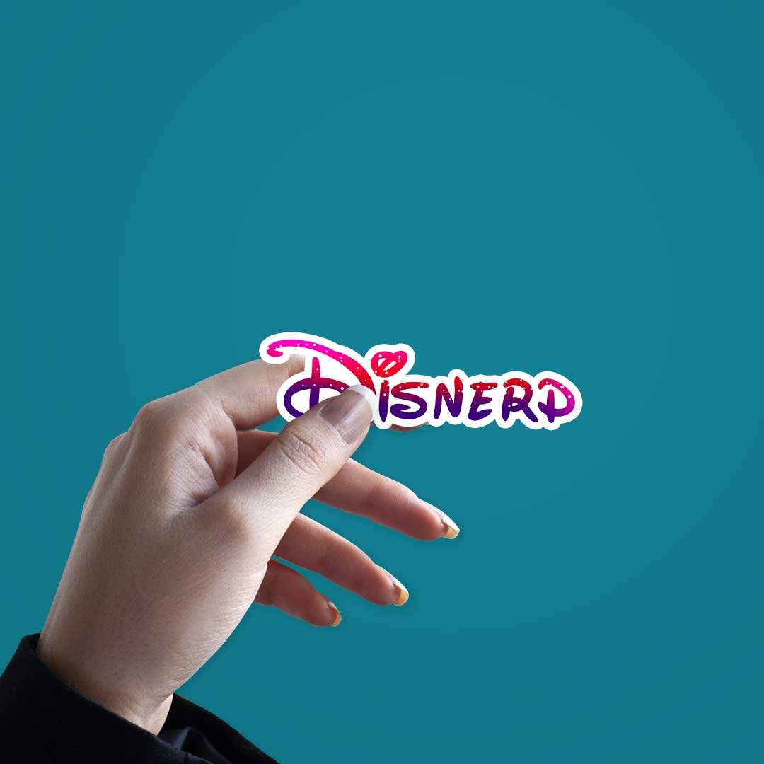 Disnerd  Sticker