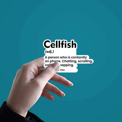 Cellfisht  Sticker