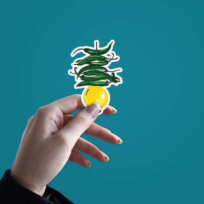 Nimbu Mirchi Sticker