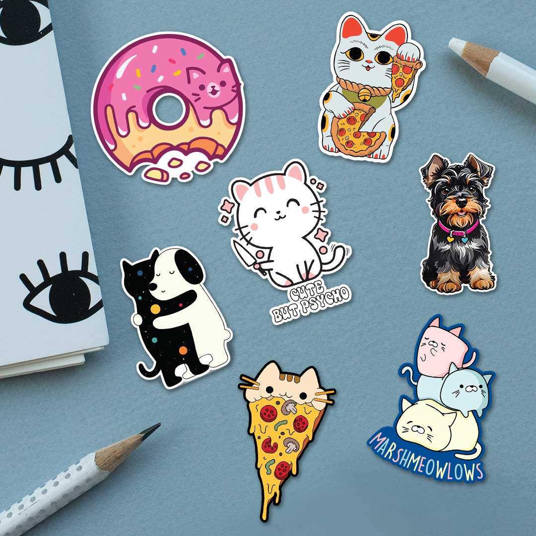 Pet Sticker Packs [50 sticker]