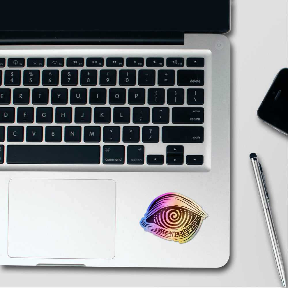 Treppy Eye Holographic Stickers | STICK IT UP