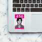 456 - 2.0 Sticker waterproof vinyl decal for laptop, bike, car & bottle