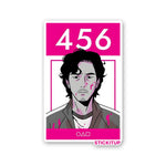 456 - 2.0 Sticker waterproof vinyl decal for laptop, bike, car & bottle
