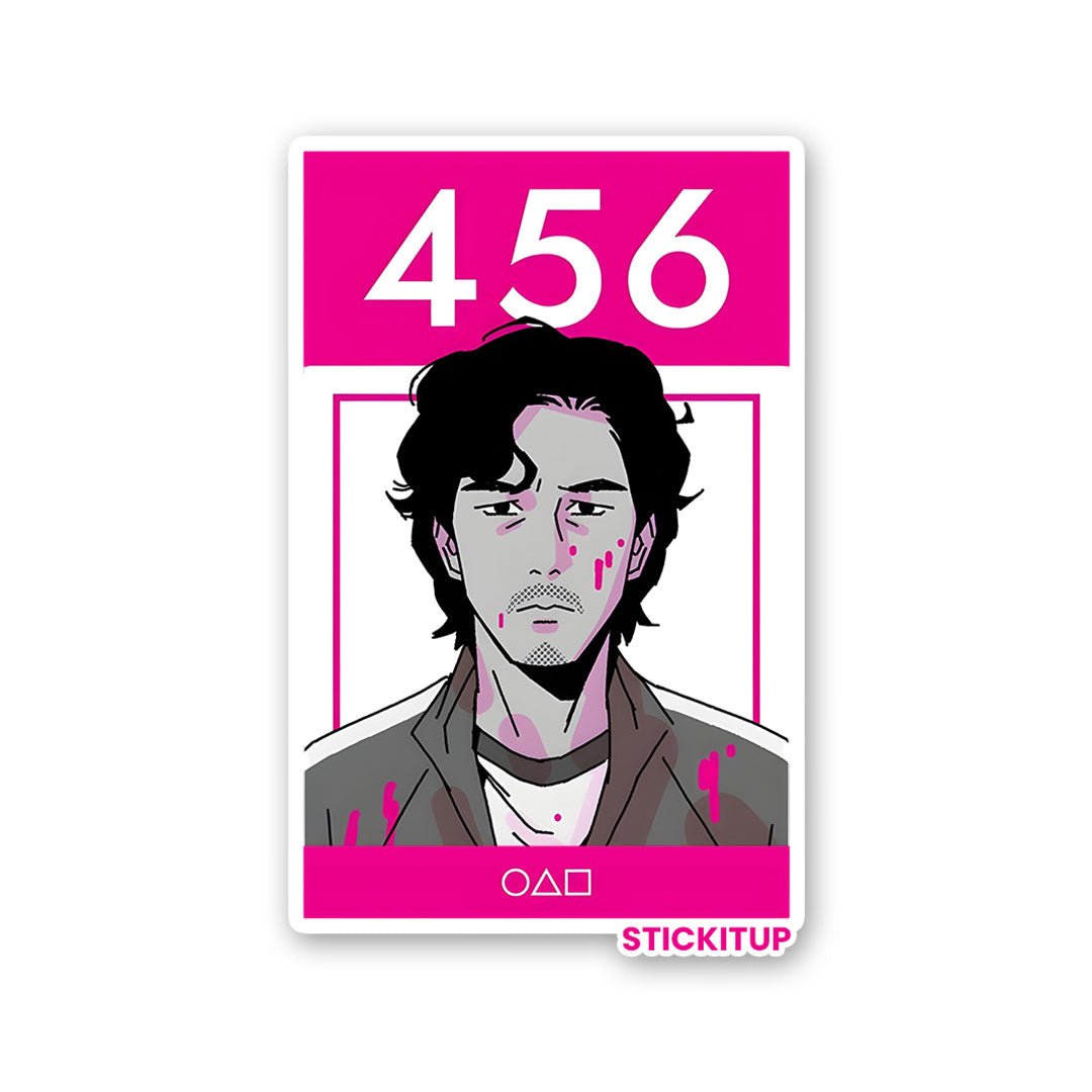 456 - 2.0 Sticker waterproof vinyl decal for laptop, bike, car & bottle