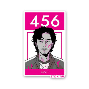 456 - 2.0 Sticker waterproof vinyl decal for laptop, bike, car & bottle