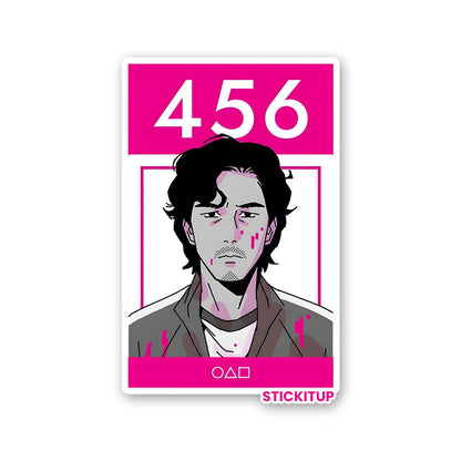 456 - 2.0 Sticker waterproof vinyl decal for laptop, bike, car & bottle