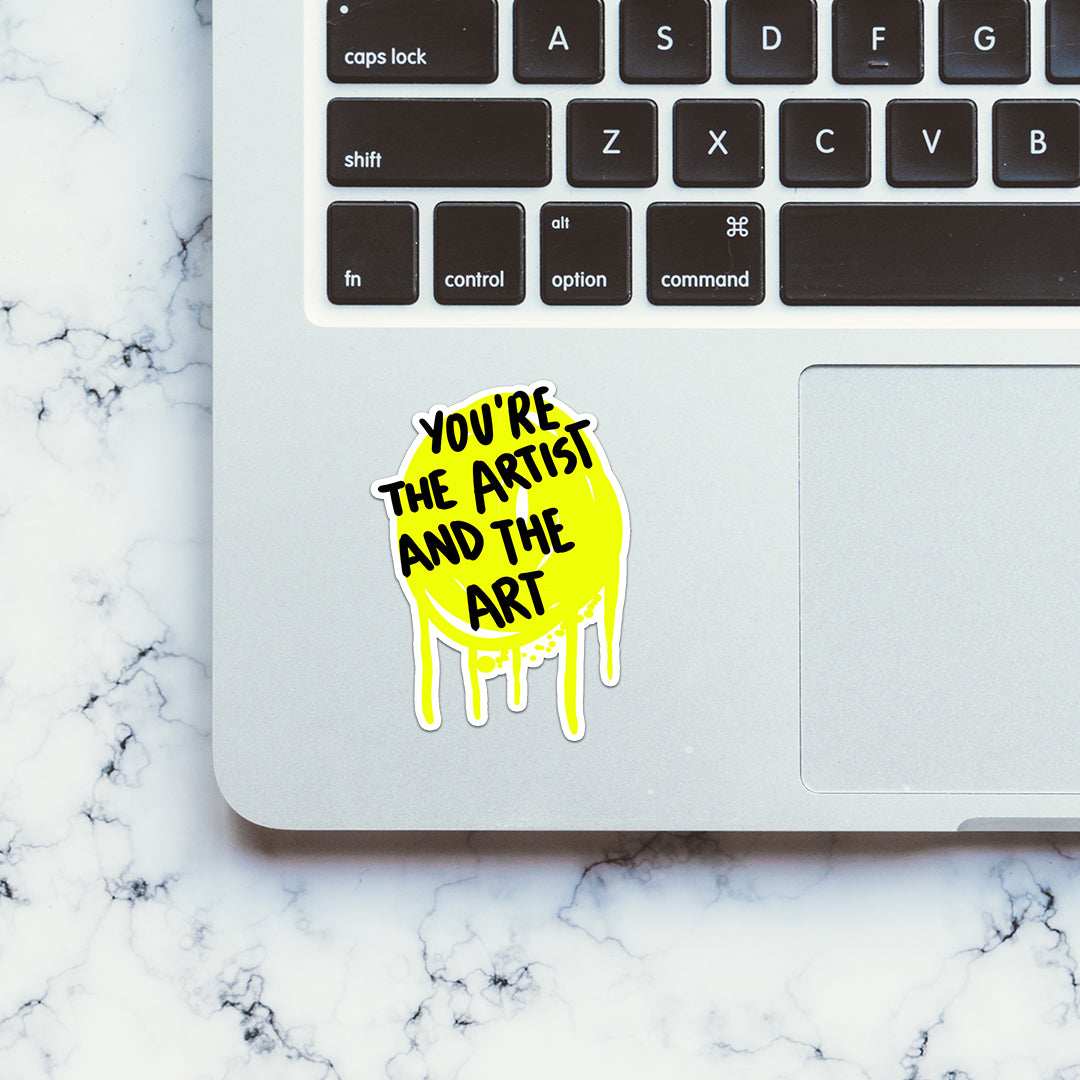 You are the artist Sticker