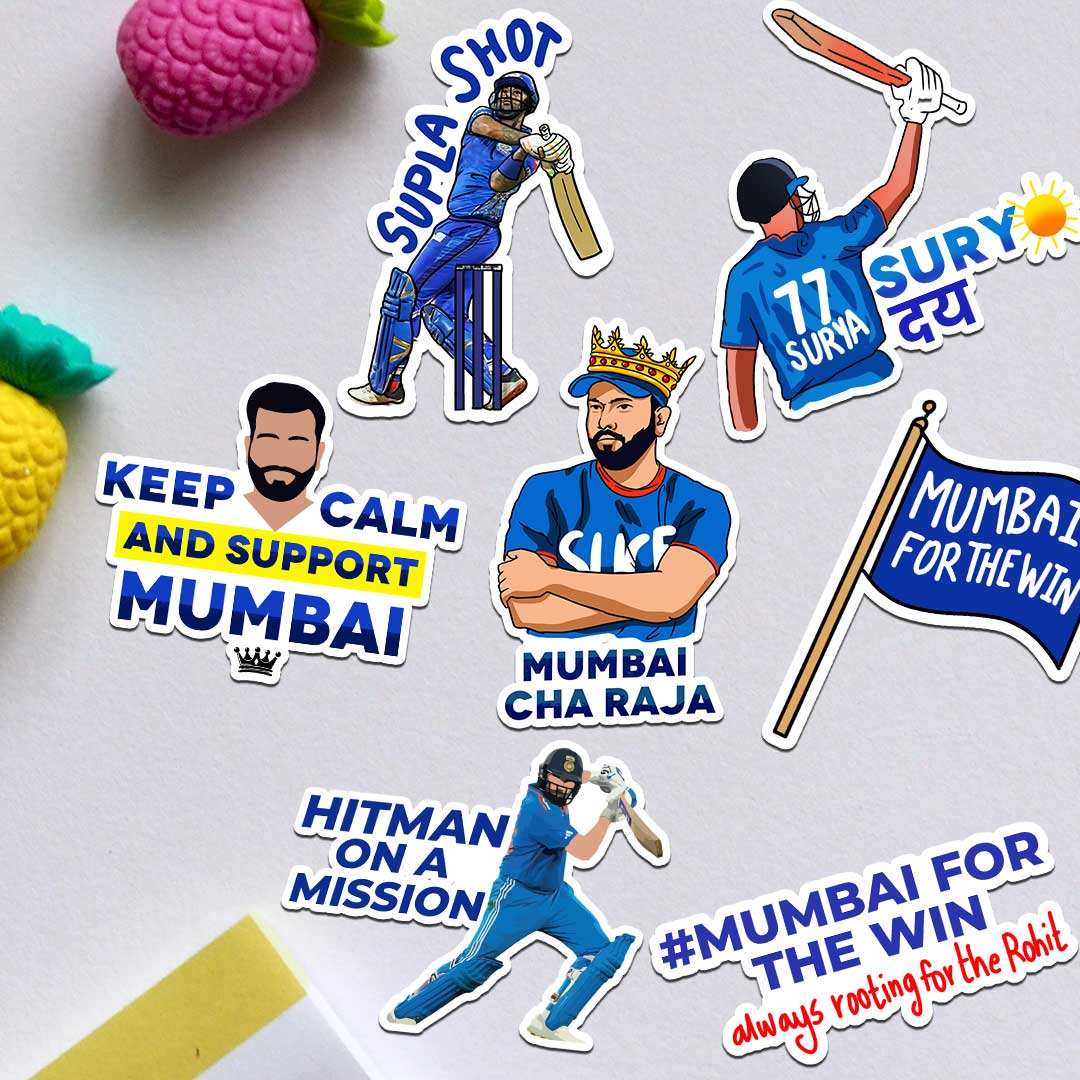 Mumbai Sticker Pack [15 Sticker]