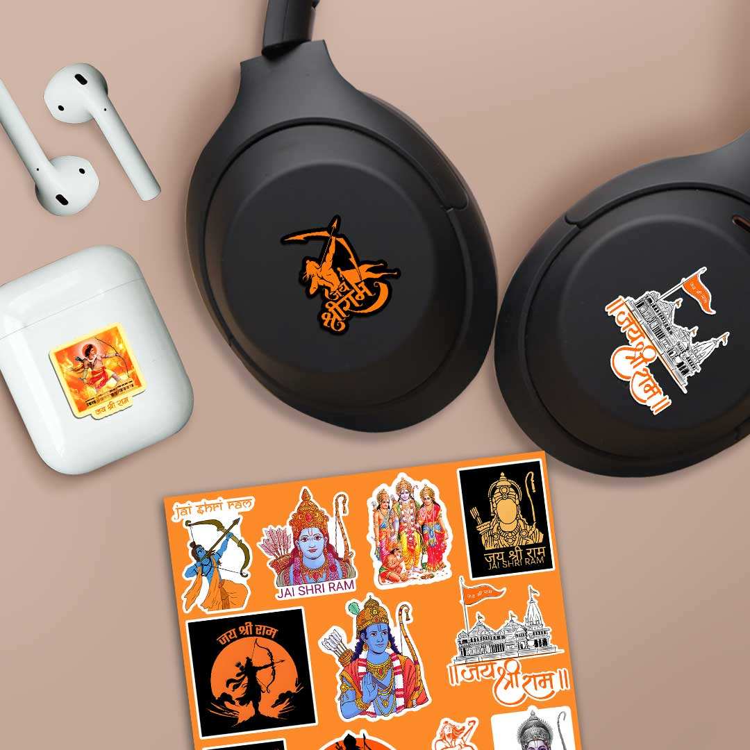 Shree Ram Mini Sticker Sheet