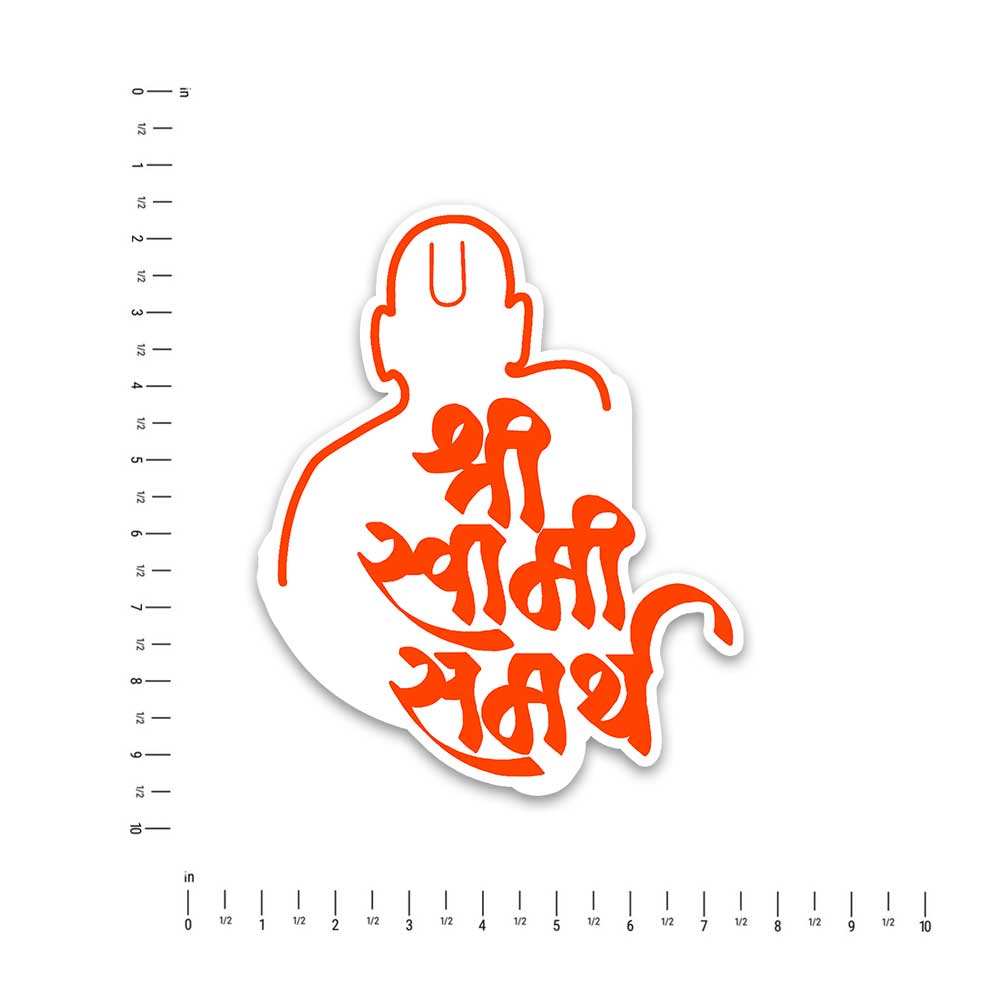 Shree Swami Bumper Sticker