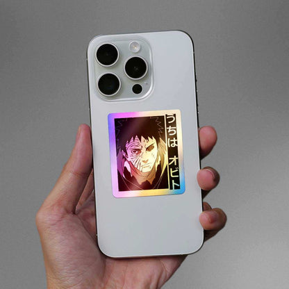 Obito Uchiha Holographic Sticker