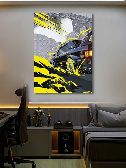 Race Canvas Art