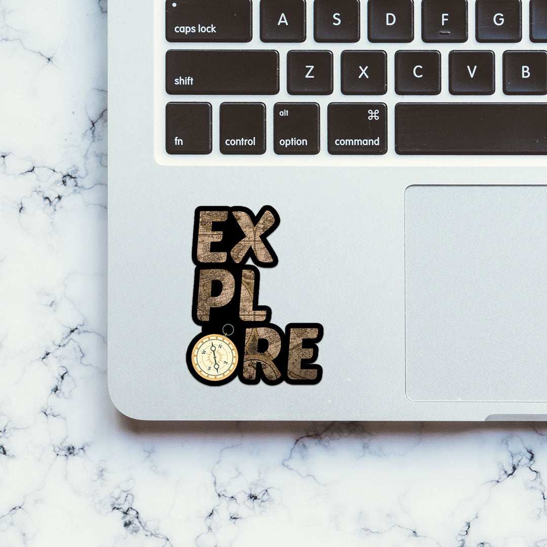 Explore Sticker