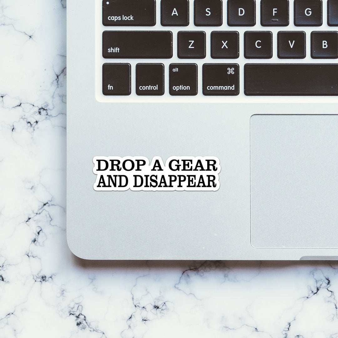 Drop A Gear Sticker