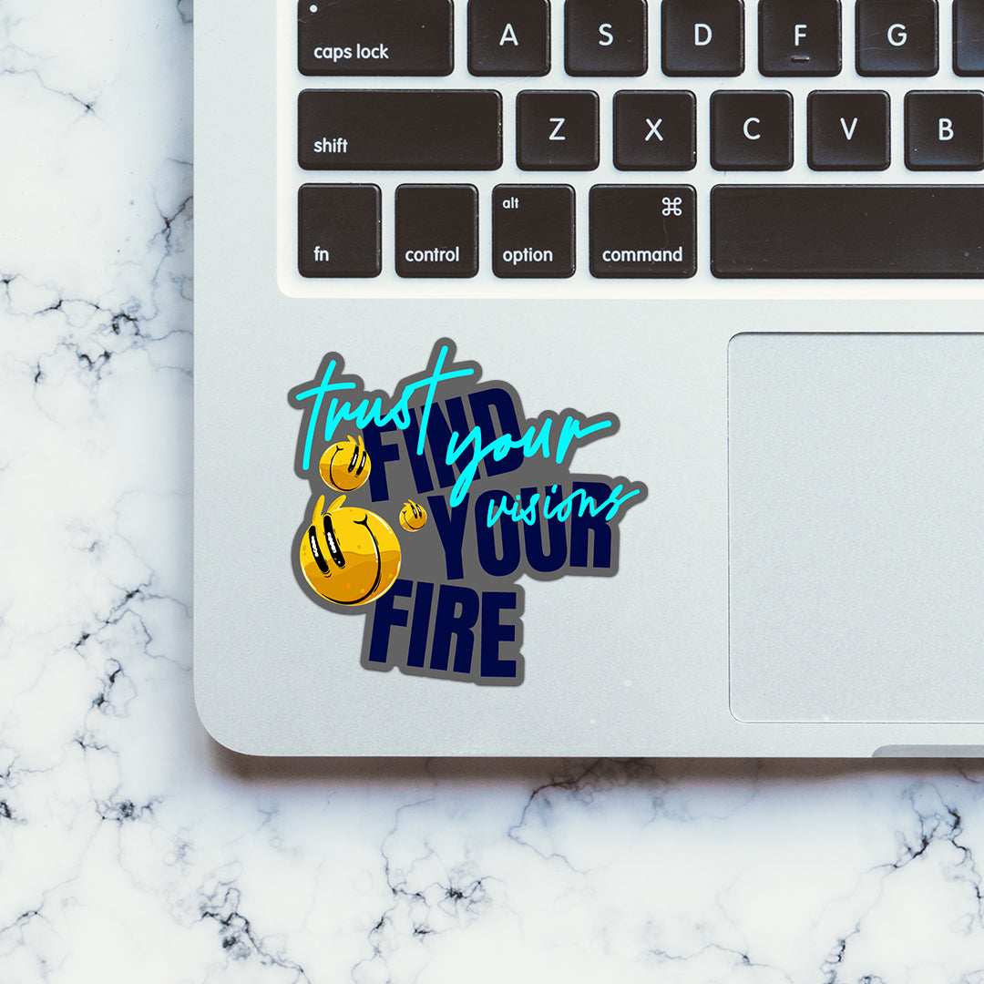 Find Your Fire Sticker