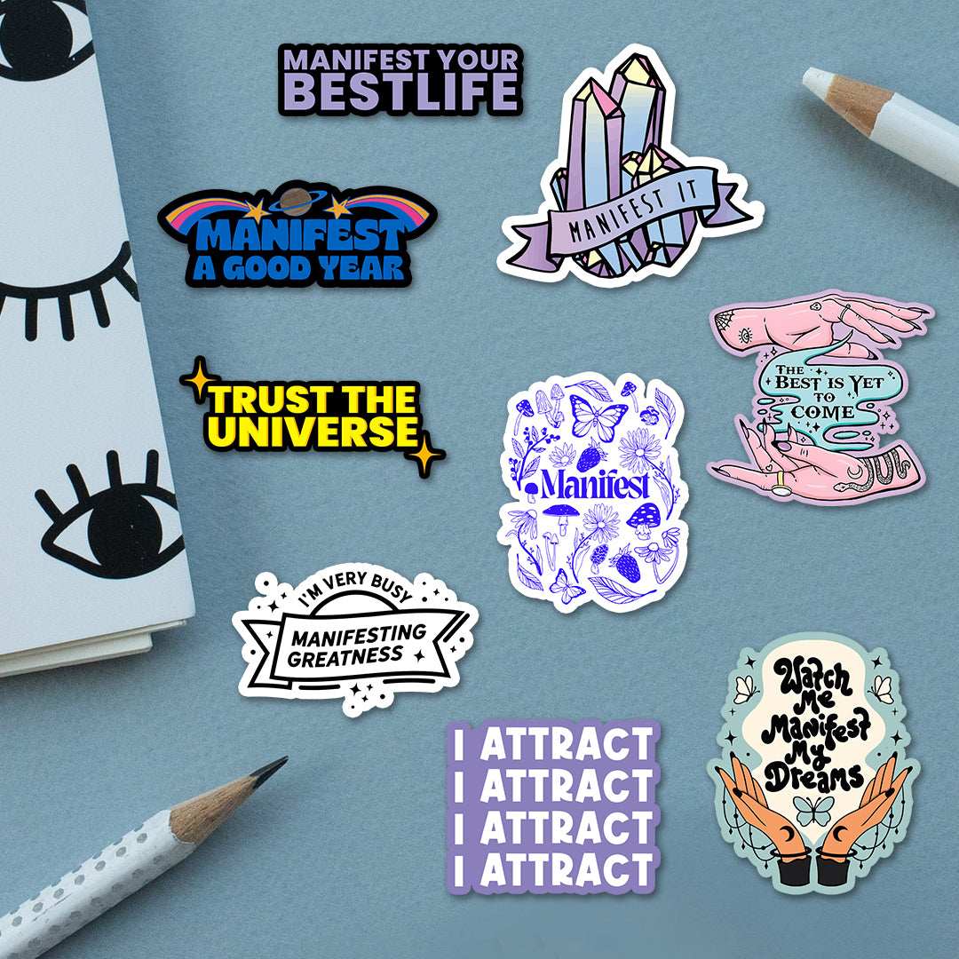 Manifestation  Sticker Pack [15 Sticker]