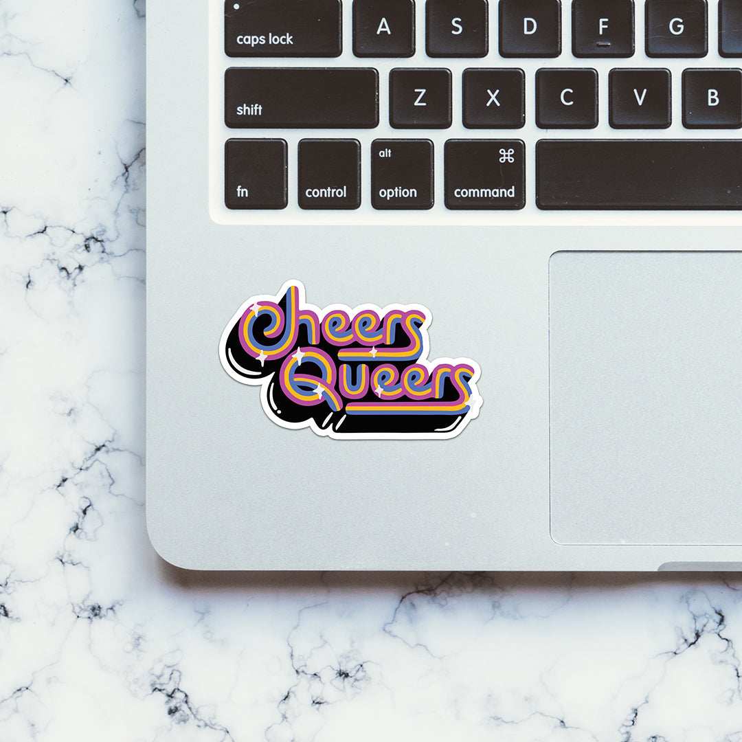 Cheers Queens Sticker