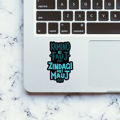 Zindagi Me Mauj Hai Sticker