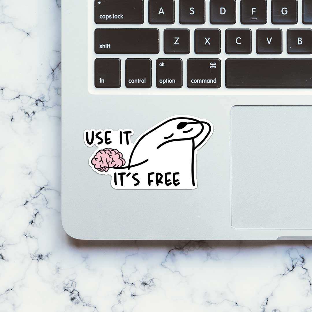 Use It It'S Free  Sticker