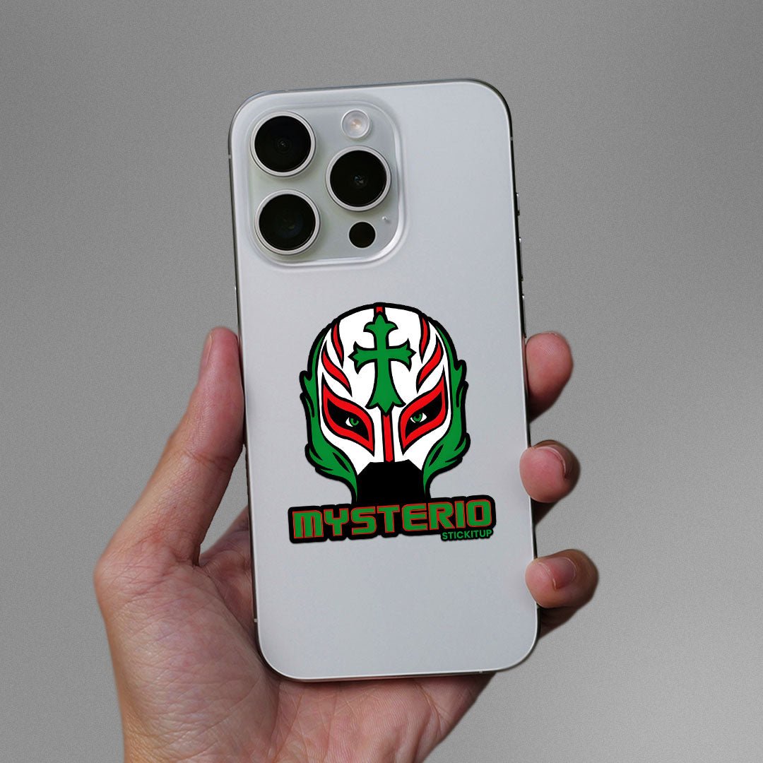 619 MYSTERIO Sticker waterproof vinyl decal for laptop, bike, car & bottle