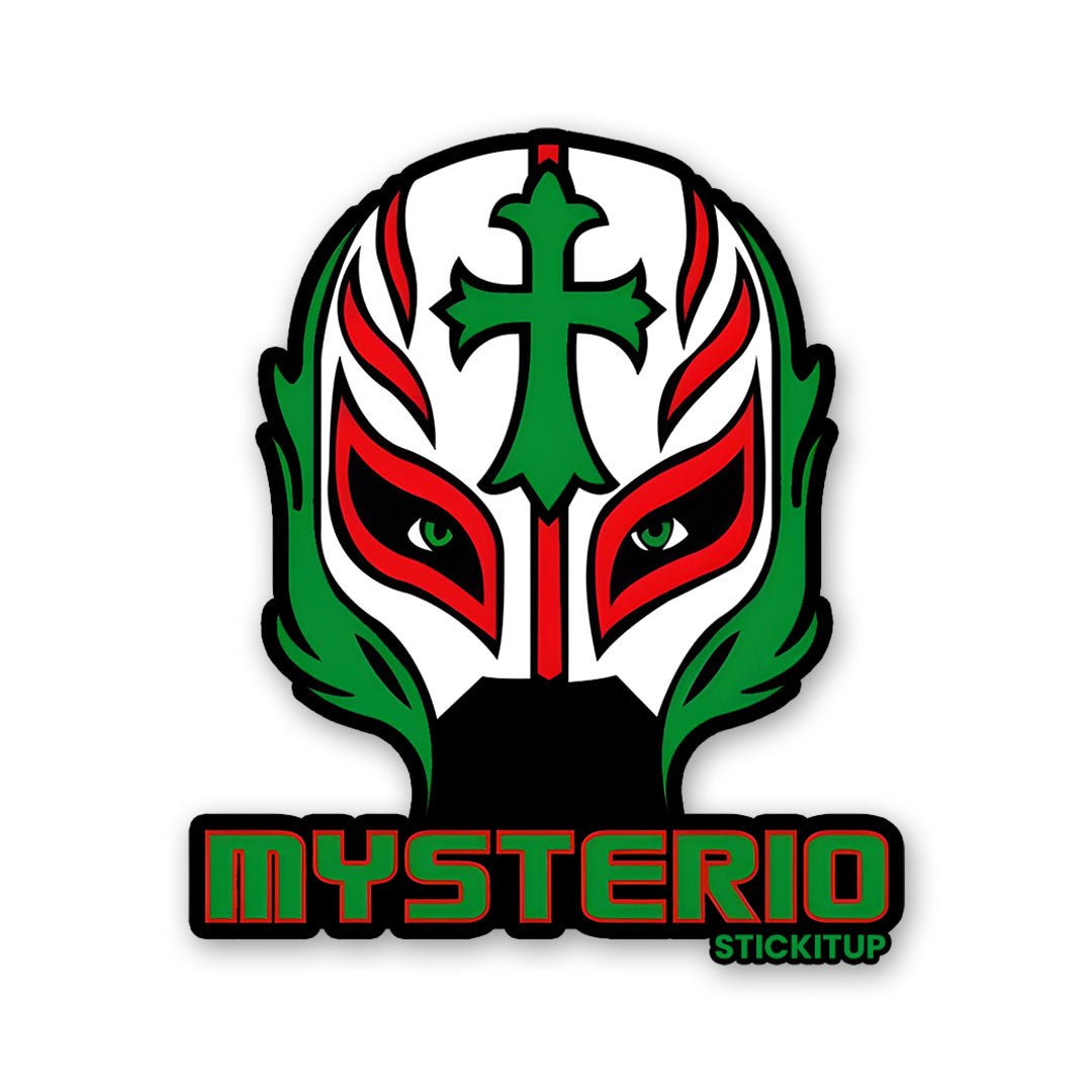619 MYSTERIO Sticker waterproof vinyl decal for laptop, bike, car & bottle