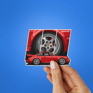 911 2.0 Sticker waterproof vinyl decal for laptop, bike, car & bottle