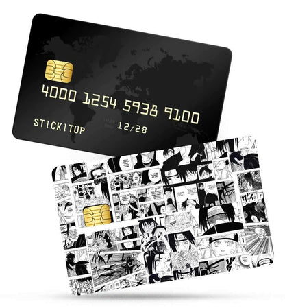 Naruto Manga Panel Credit Card Skin | STICK IT UP