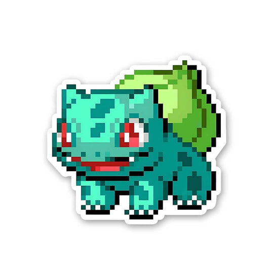 Pixel Bulba Sticker