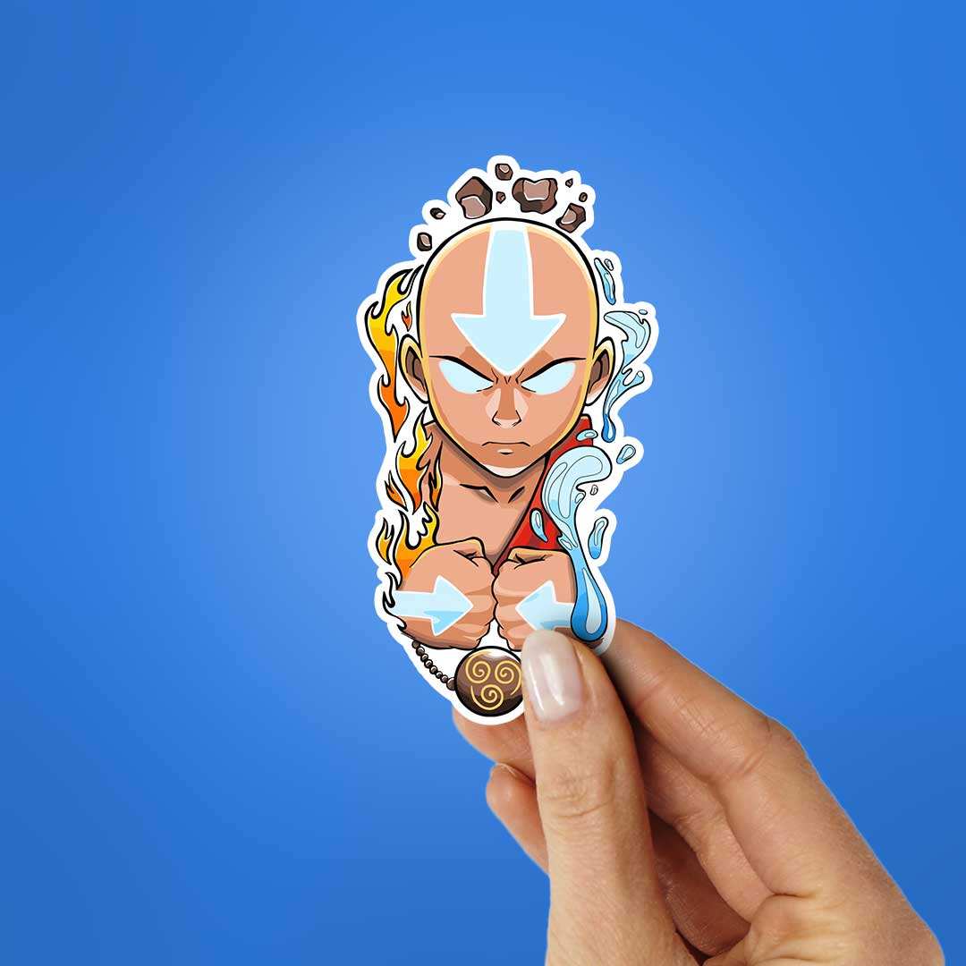 Aang The Airbender Sticker