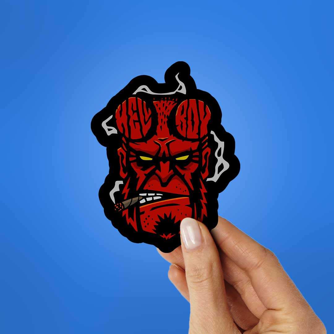 Hell Boy Sticker