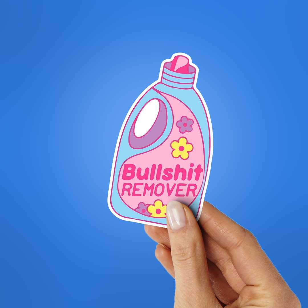 Bullshit Remover Sticker