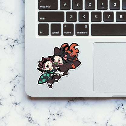 Tanjro & Nezuko Kamado Sticker