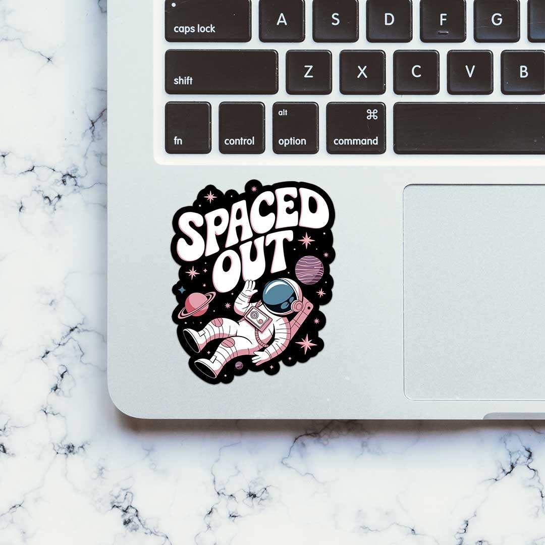 Space Out Sticker