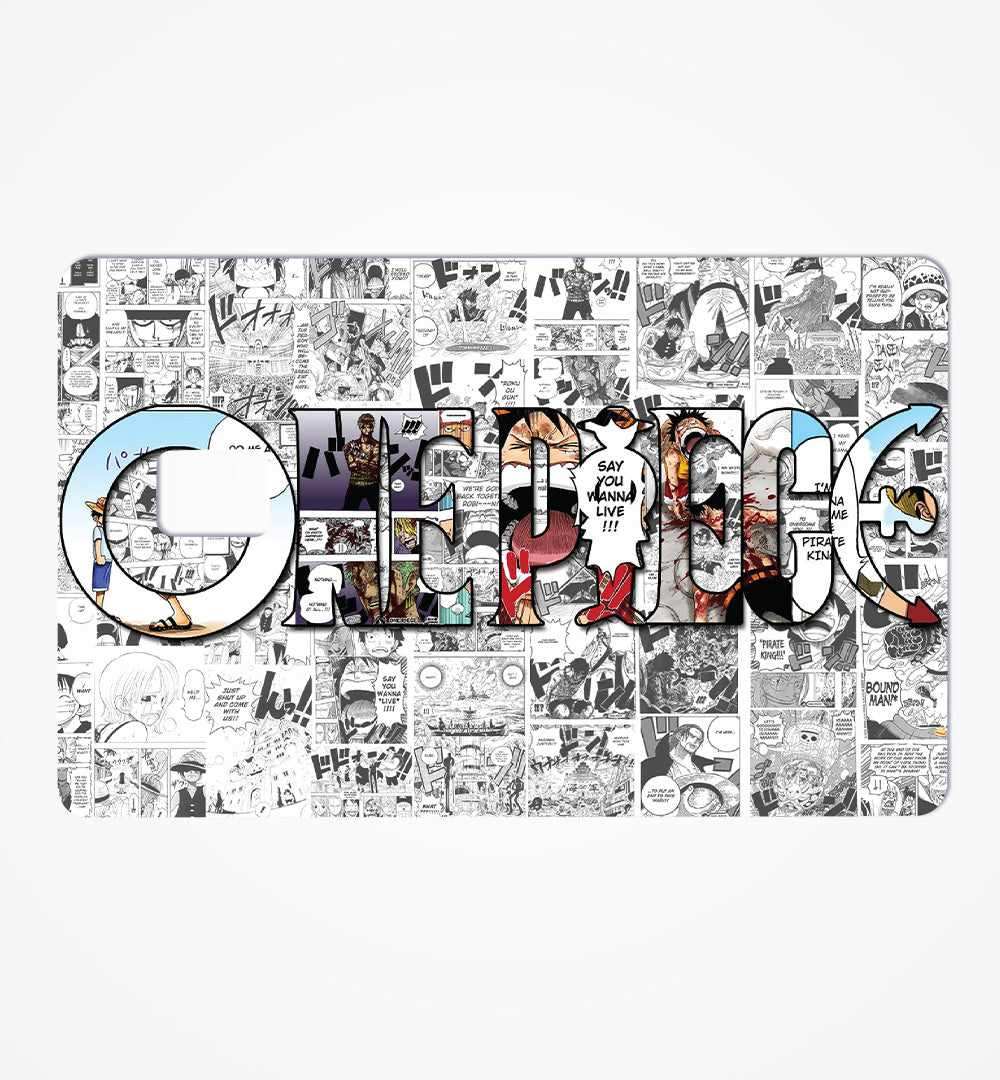 One Piece Manga Panel Credit Card Skin | STICK IT UP